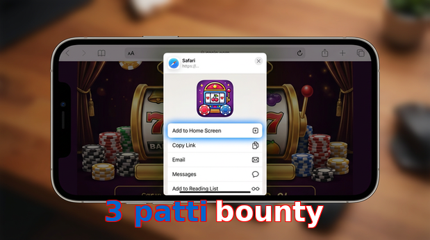 Game list for 3 Patti Bounty ios section